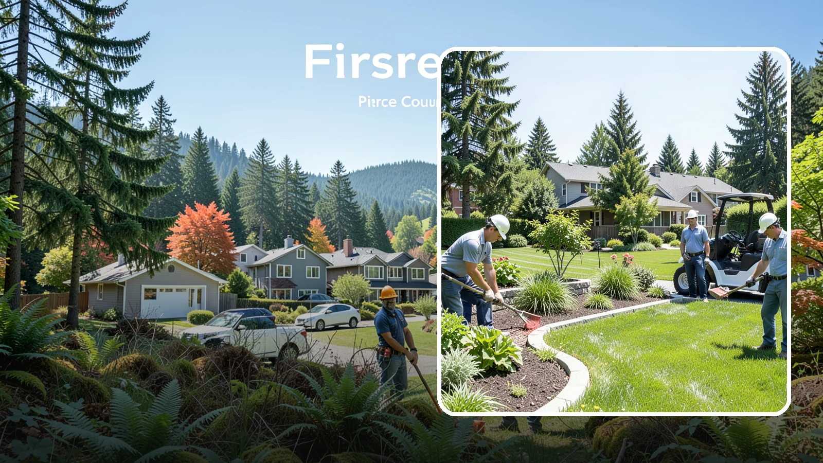 Landscape Design & Installation in Fircrest, Pierce County, WA - End-to-end design-build service that takes your landscape from concept to finished, planted reality.