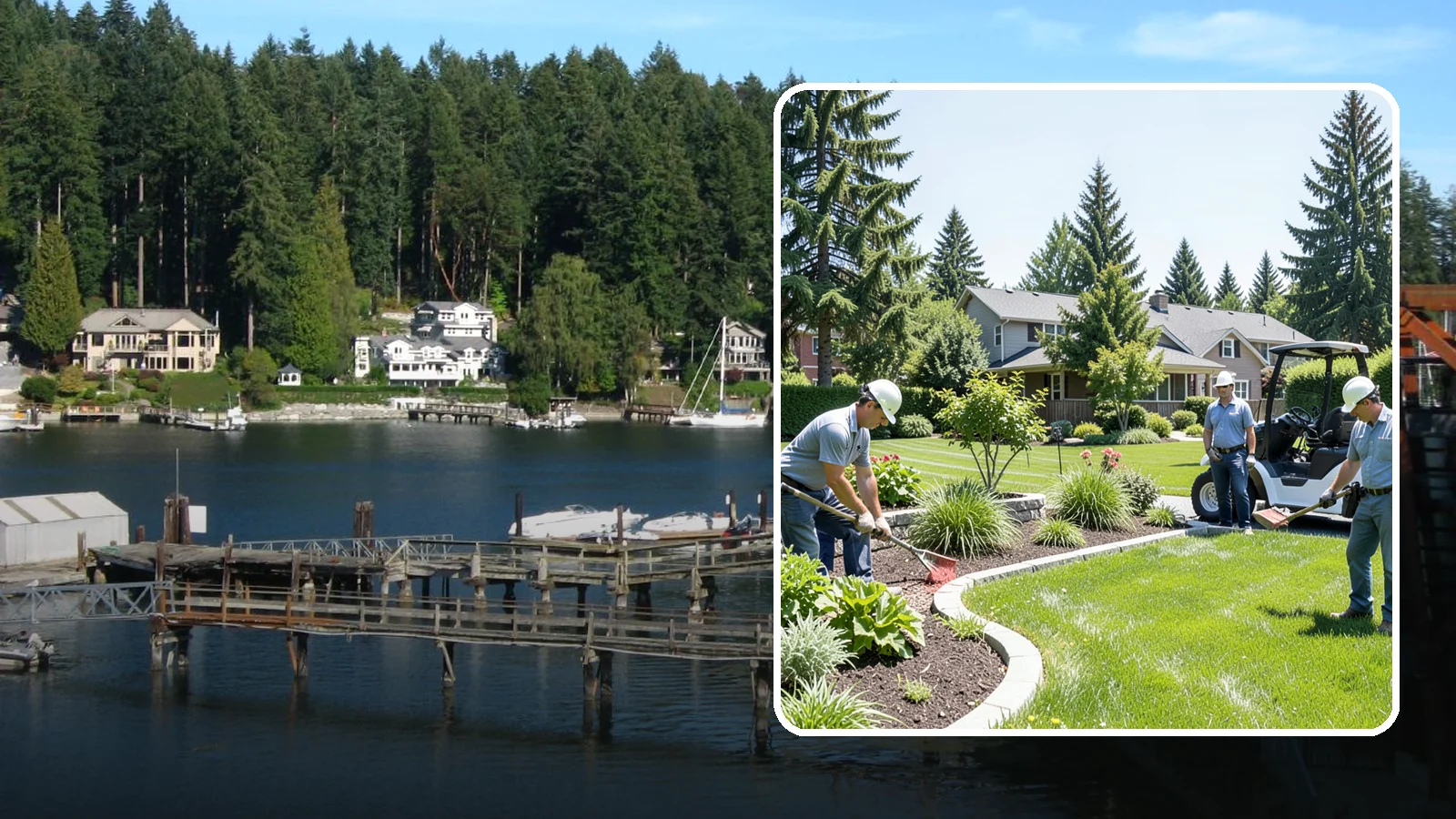 Landscape Design & Installation in Gig Harbor, Pierce County, WA - End-to-end design-build service that takes your landscape from concept to finished, planted reality.