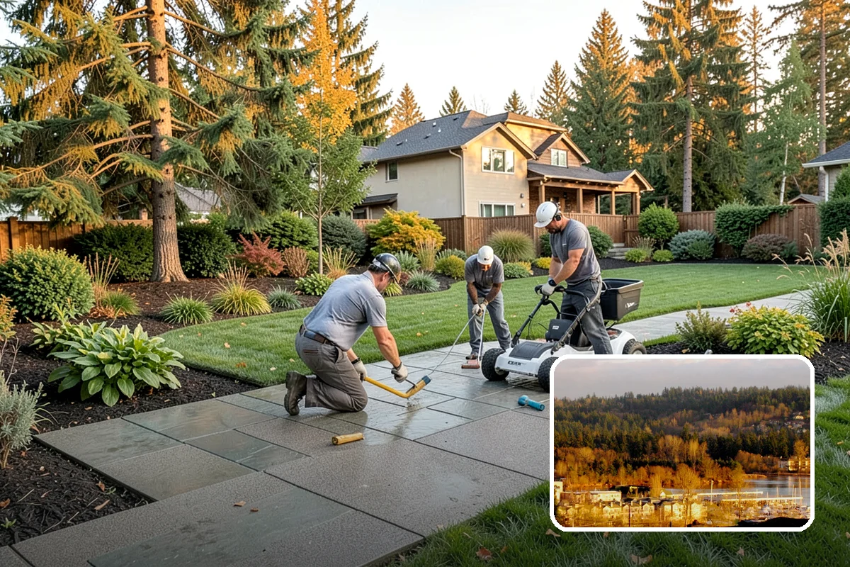 Landscape Design & Installation in Kenmore, King County, WA - One team from concept to completion