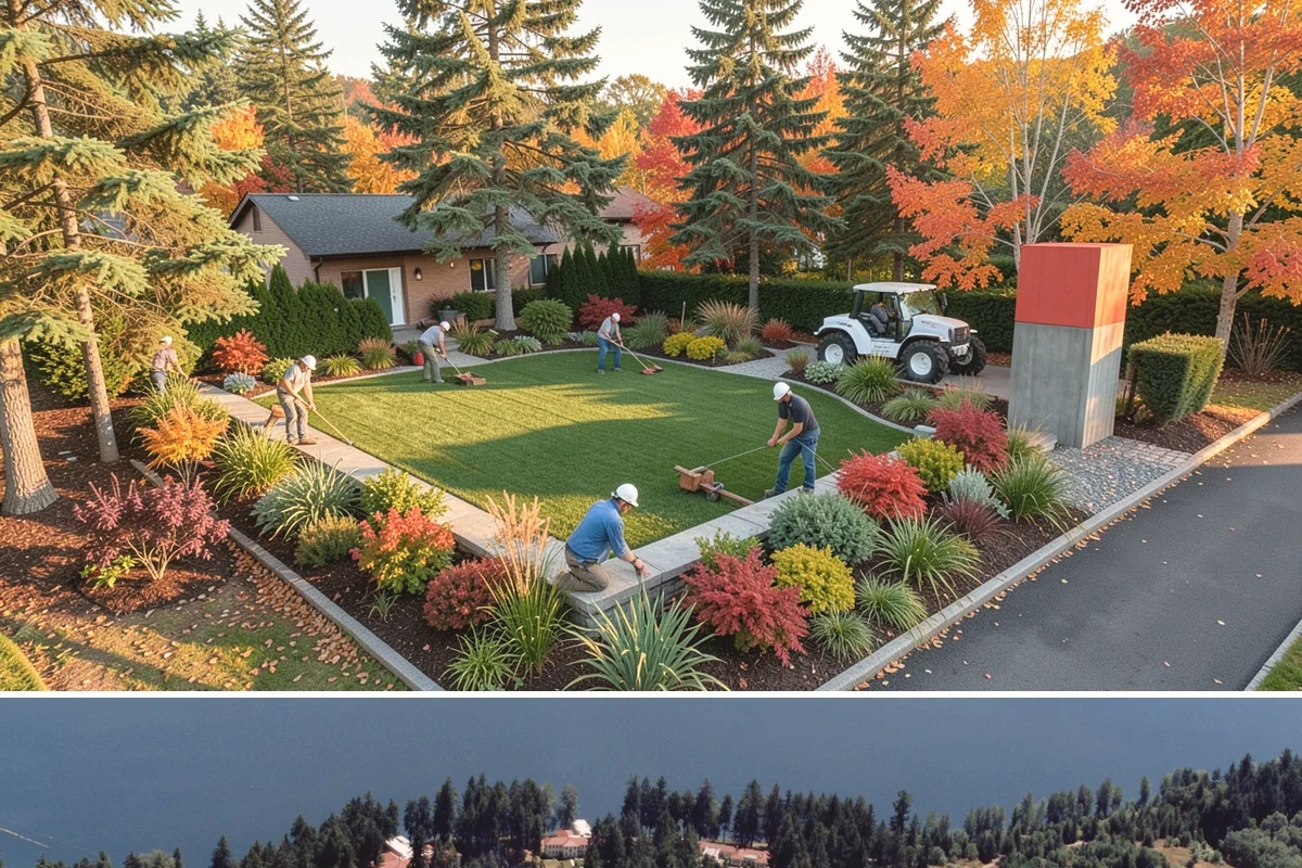 Landscape Design & Installation in Lakewood, Pierce County, WA - Design any time