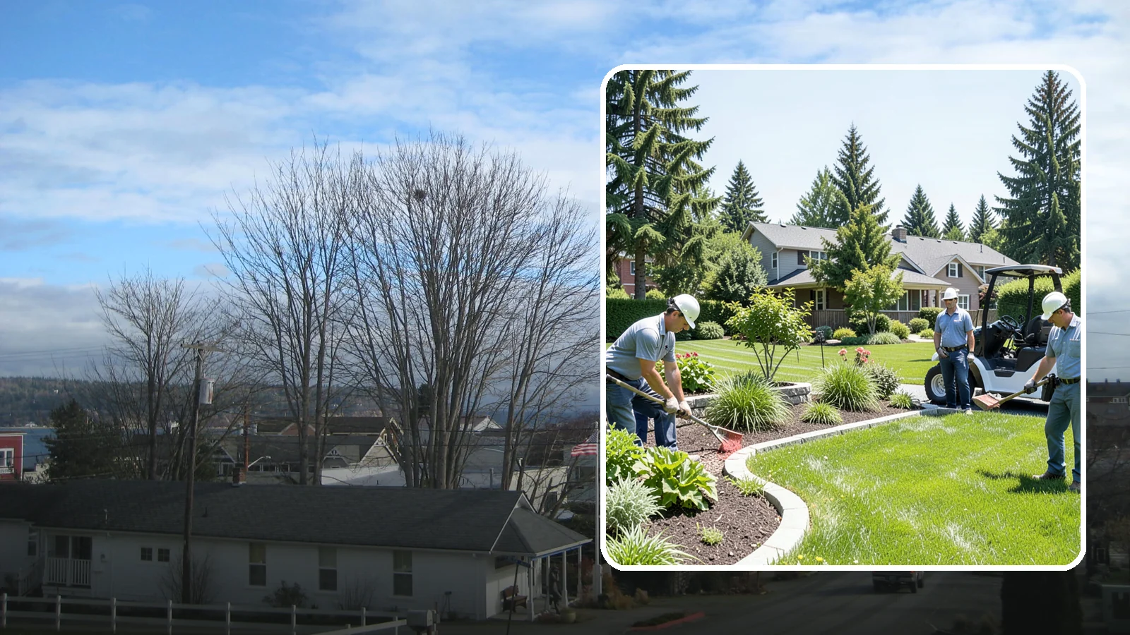 Landscape Design & Installation in Langley, Island County, WA - End-to-end design-build service that takes your landscape from concept to finished, planted reality.