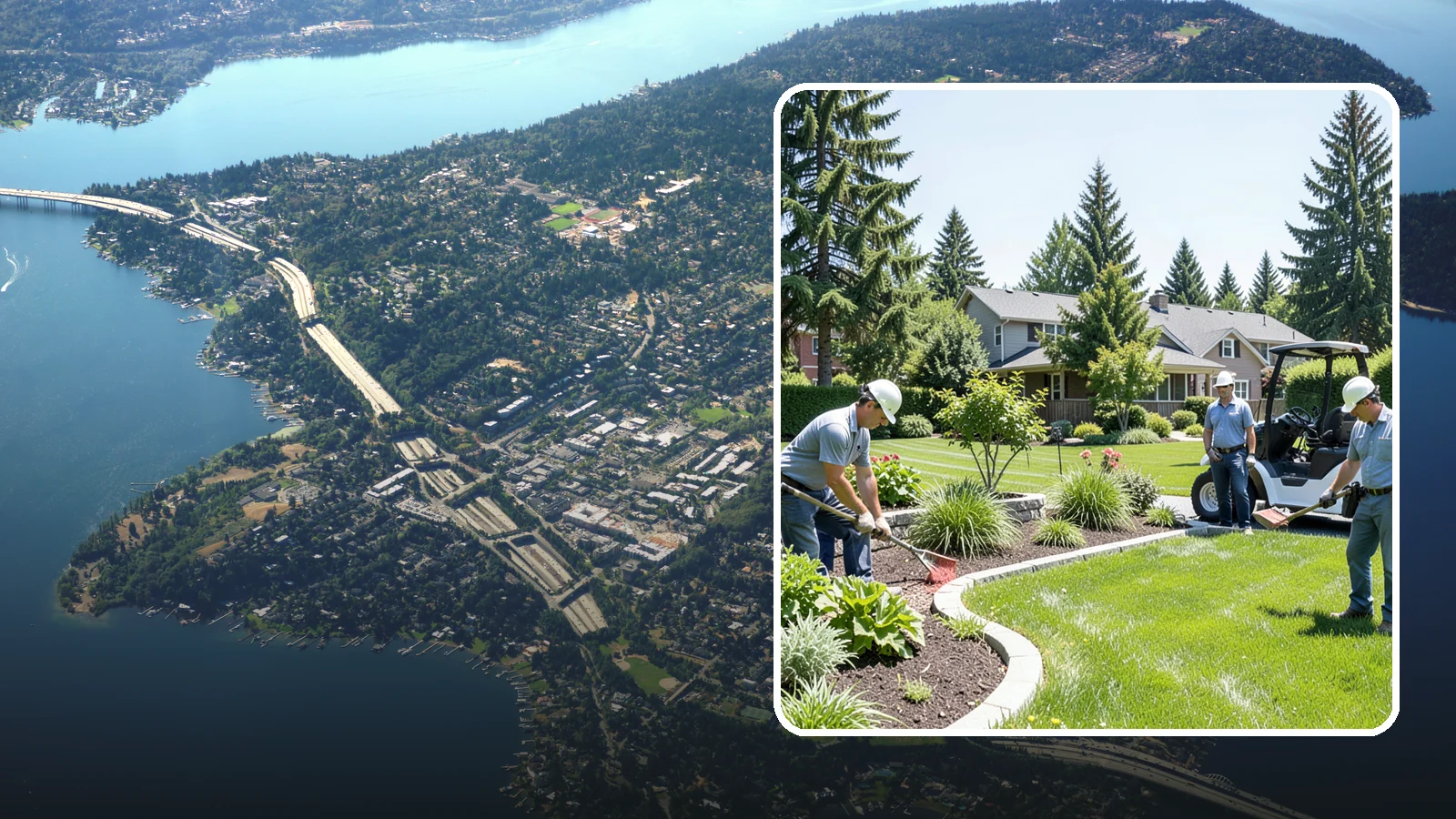 Landscape Design & Installation in Mercer Island, King County, WA - End-to-end design-build service that takes your landscape from concept to finished, planted reality.
