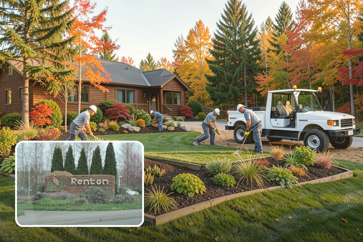 Landscape Design & Installation in Renton, King County, WA - One team from concept to completion