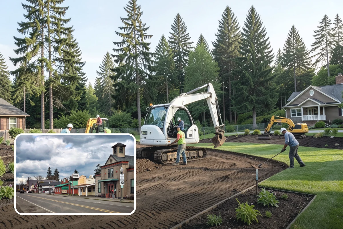 Landscape Design & Installation in Roy, Pierce County, WA - One team from concept to completion