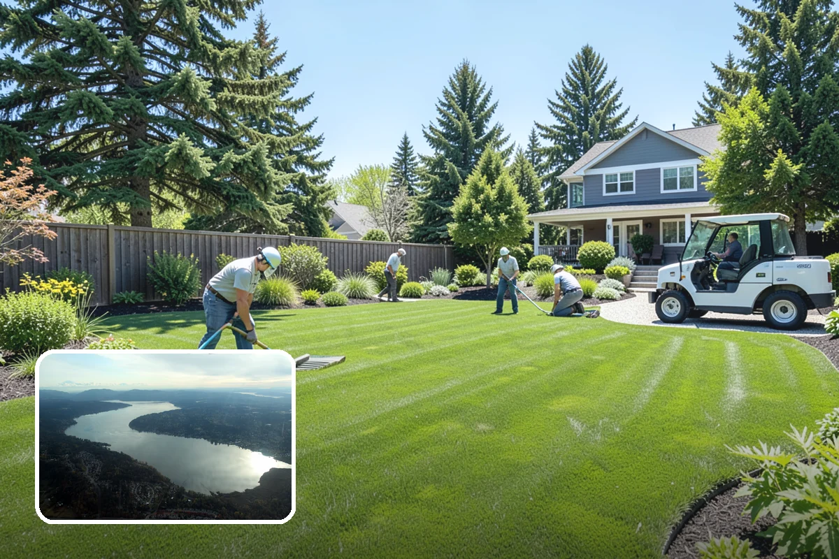 Landscape Design & Installation in Sammamish, King County, WA - One team from concept to completion