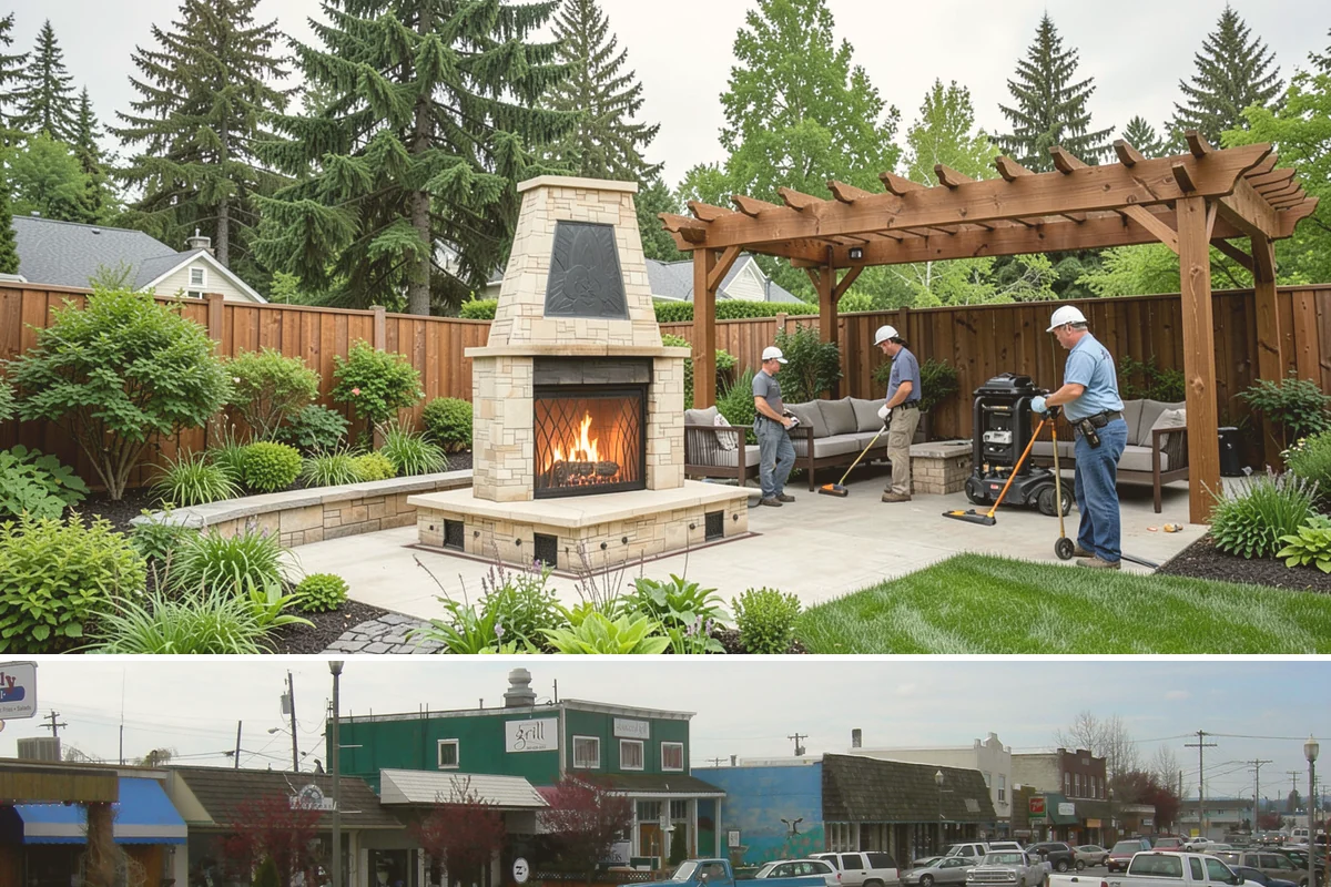 Landscape Design & Installation in Stanwood, Snohomish County, WA - Design any time