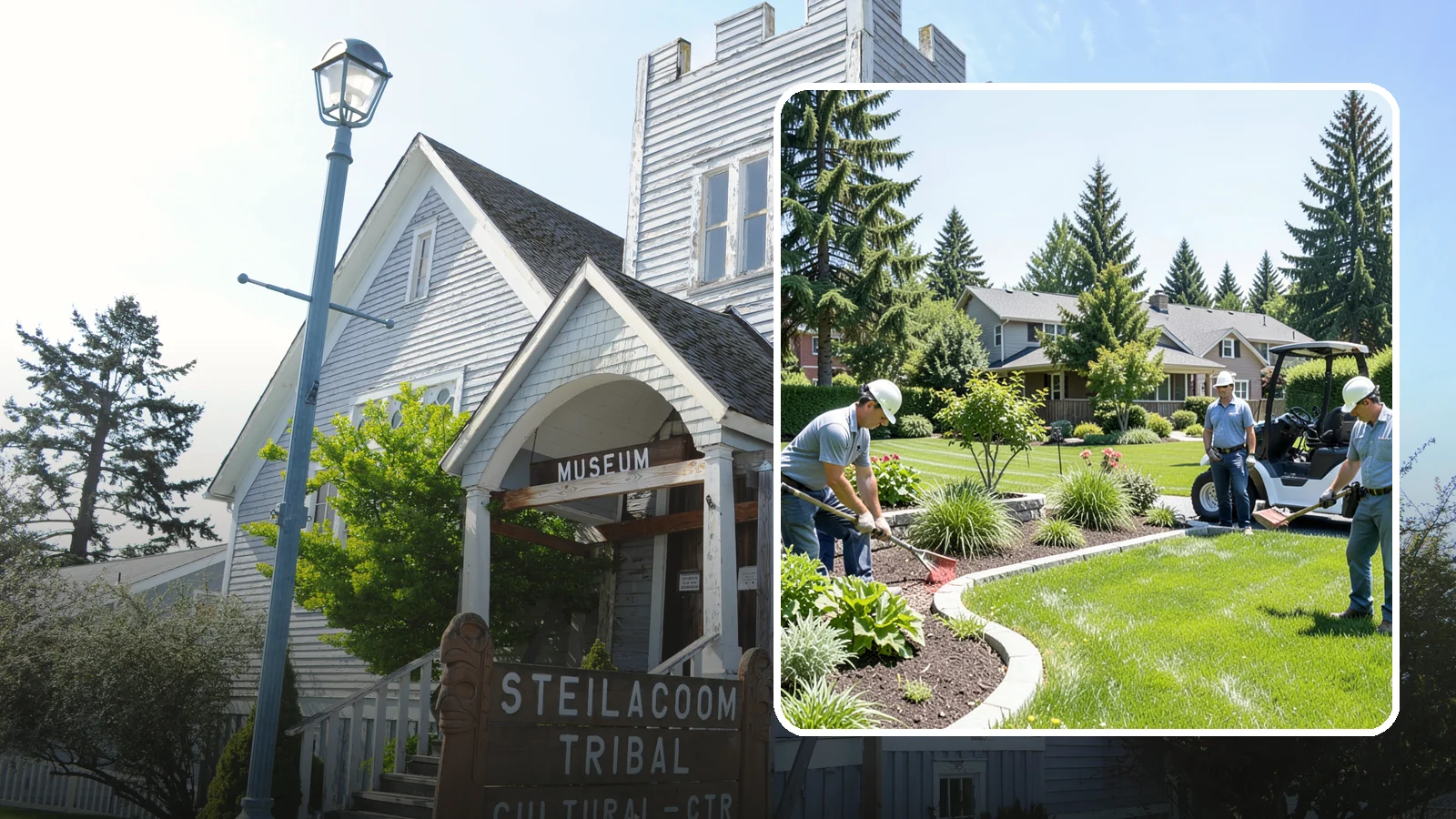 Landscape Design & Installation in Steilacoom, Pierce County, WA - End-to-end design-build service that takes your landscape from concept to finished, planted reality.
