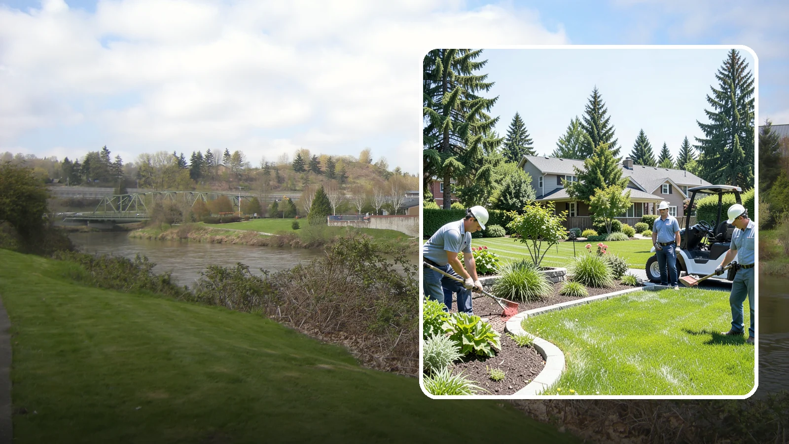 Landscape Design & Installation in Tukwila, King County, WA - End-to-end design-build service that takes your landscape from concept to finished, planted reality.