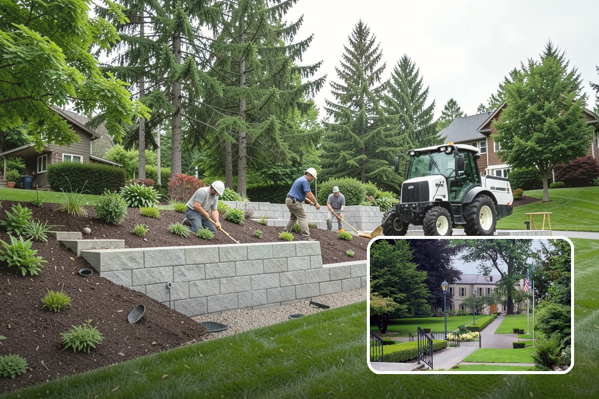 Landscape Design & Installation in Woodinville, King County, WA - One team from concept to completion