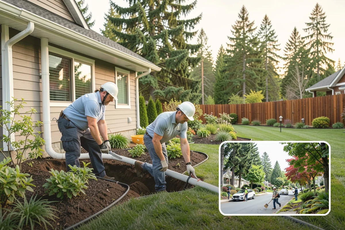 Landscape Design in Beaux Arts Village, King County, WA - A cohesive, buildable plan