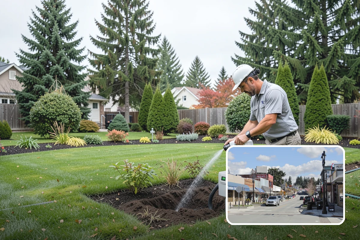 Landscape Design in Bothell, King County, WA - A cohesive, buildable plan