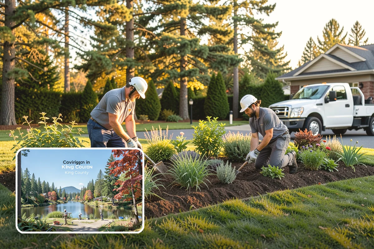Landscape Design in Covington, King County, WA - A cohesive, buildable plan