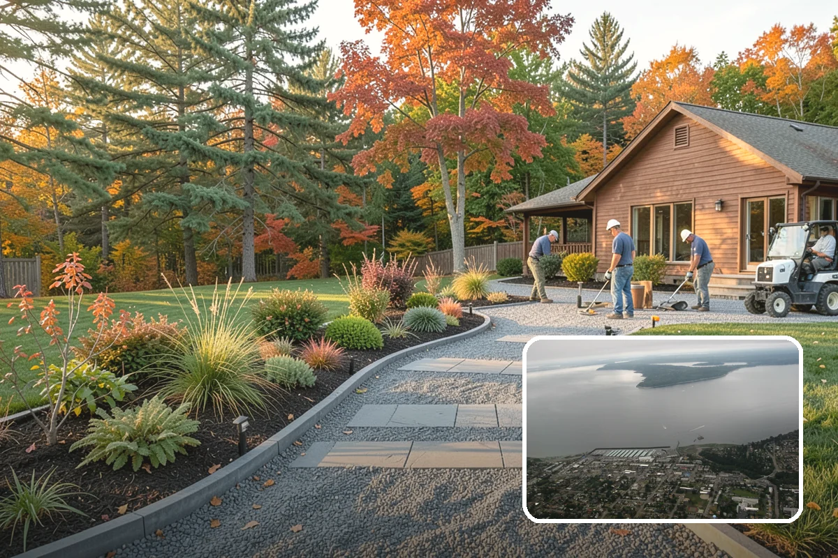 Landscape Design in Des Moines, King County, WA - A cohesive, buildable plan