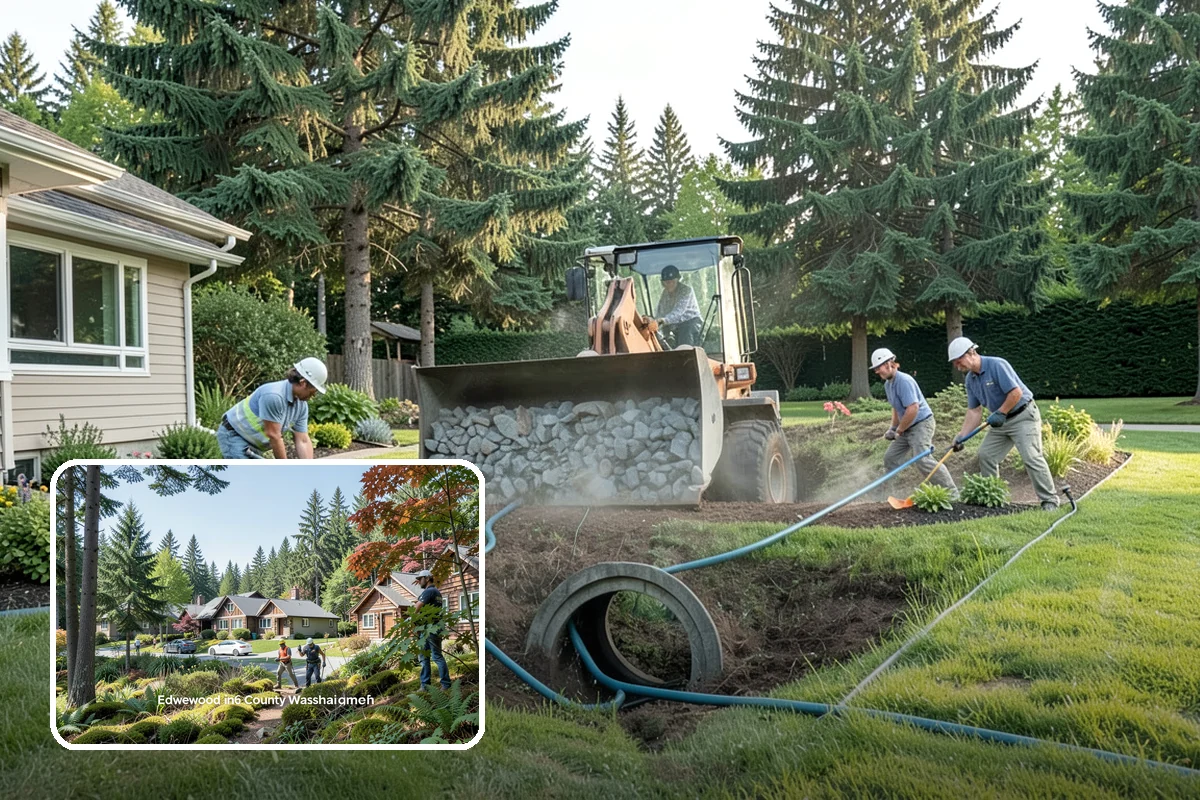 Landscape Design in Edgewood, Pierce County, WA - A cohesive, buildable plan