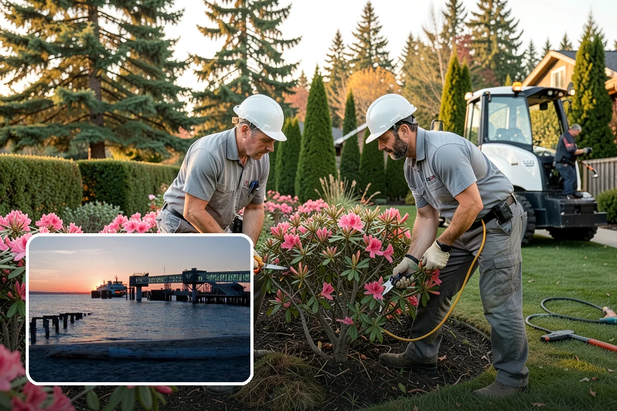 Landscape Design in Edmonds, Snohomish County, WA - A cohesive, buildable plan