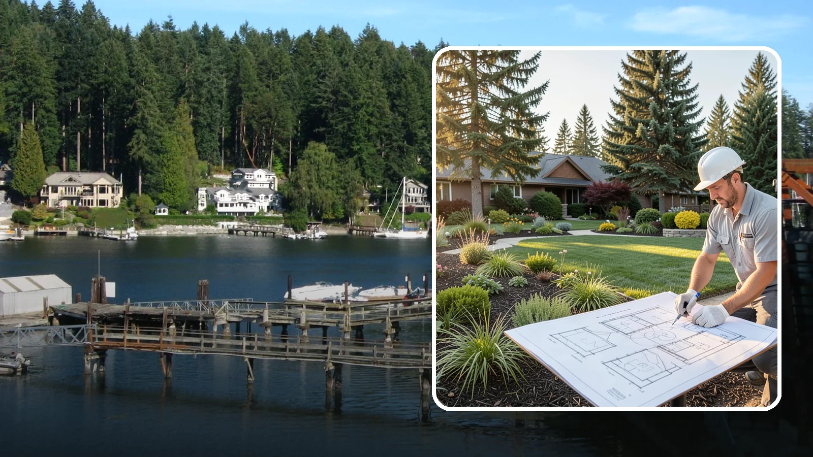 Landscape Design in Gig Harbor, Pierce County, WA - Professional landscape design that turns your goals and space into a cohesive, buildable plan you will love.