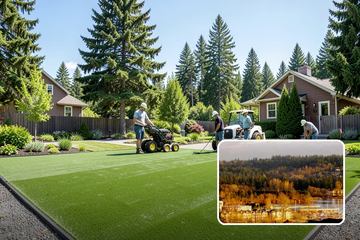 Landscape Design in Kenmore, King County, WA - A cohesive, buildable plan