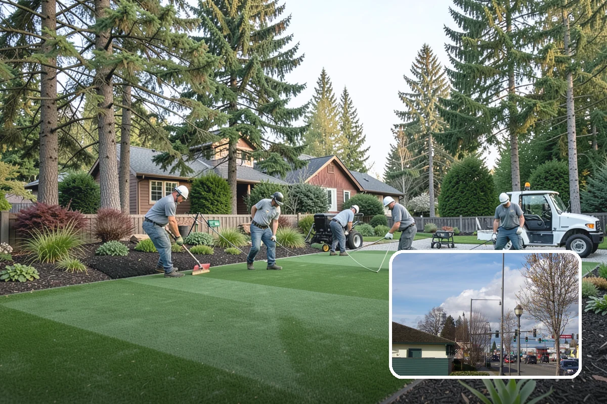 Landscape Design in Marysville, Snohomish County, WA - A cohesive, buildable plan