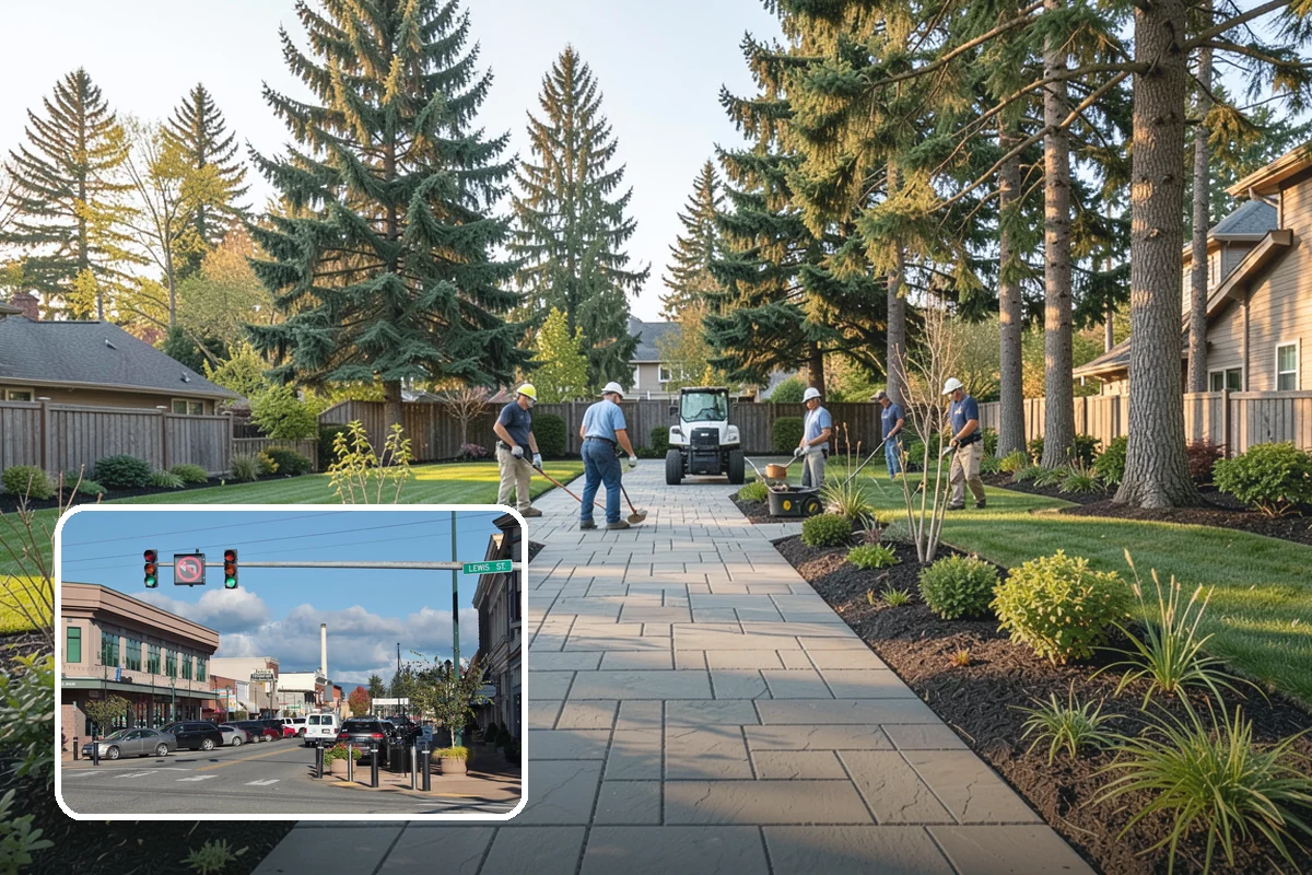 Landscape Design in Monroe, Snohomish County, WA - A cohesive, buildable plan