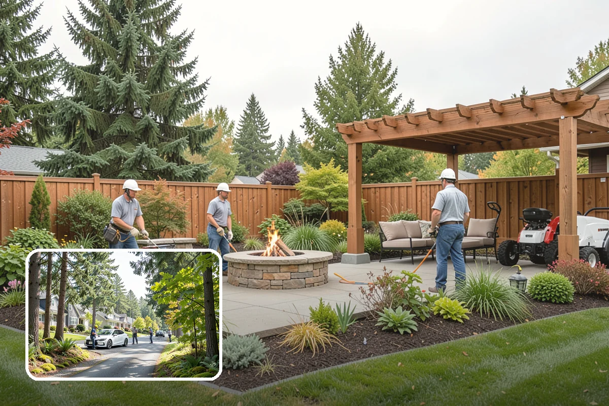 Landscape Design in Normandy Park, King County, WA - A cohesive, buildable plan