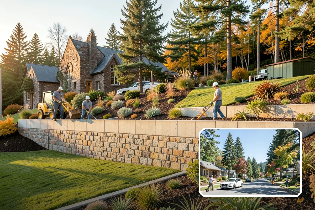 Landscape Design in Orting, Pierce County, WA - A cohesive, buildable plan