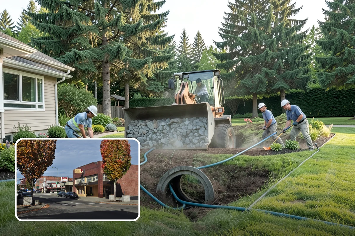 Landscape Design in Puyallup, Pierce County, WA - A cohesive, buildable plan