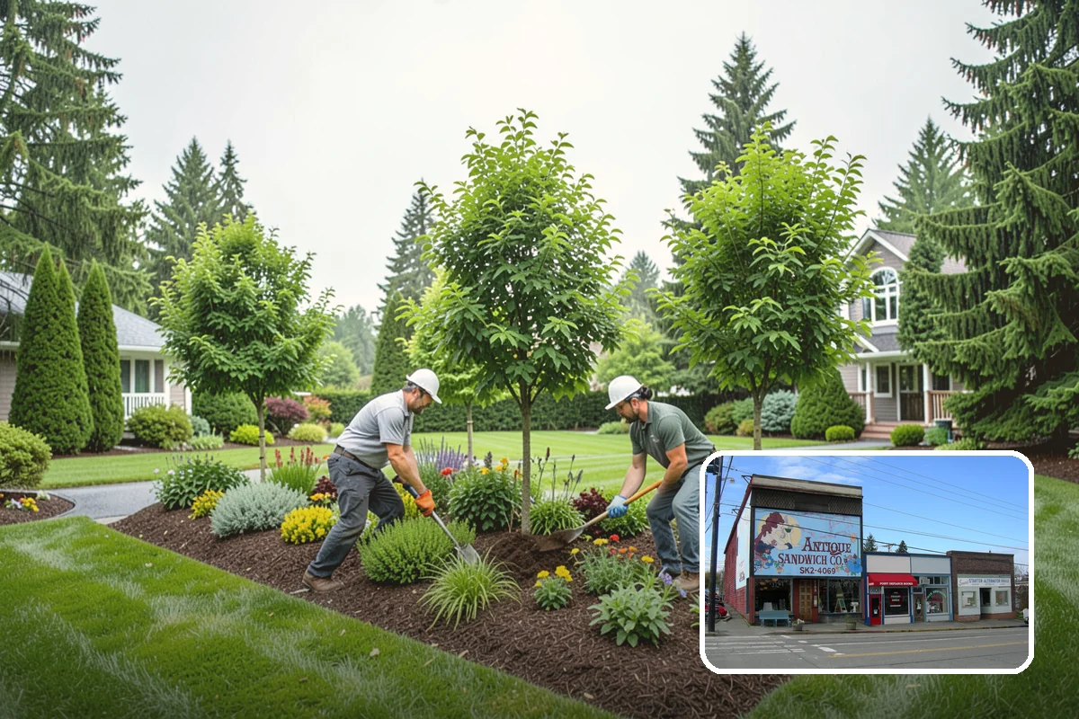 Landscape Design in Ruston, Pierce County, WA - A cohesive, buildable plan