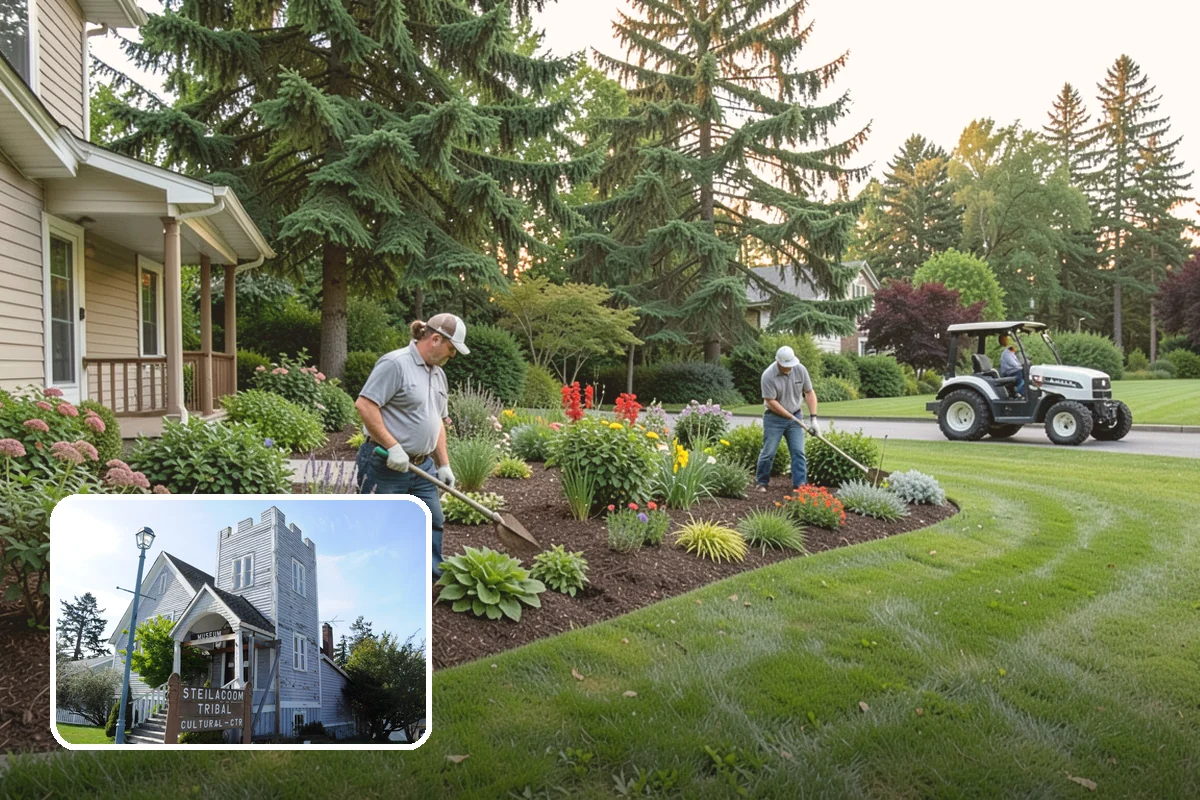 Landscape Design in Steilacoom, Pierce County, WA - A cohesive, buildable plan