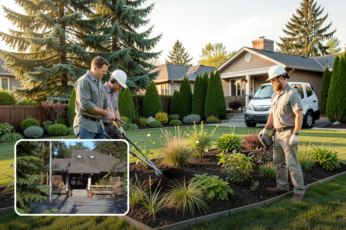 Landscape Design in Yarrow Point, King County, WA - A cohesive, buildable plan