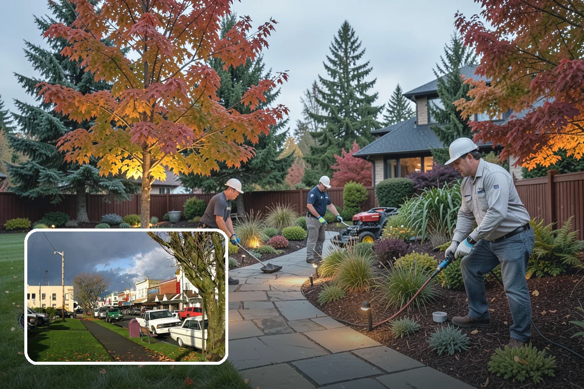 Landscape Edging Installation in Arlington, Snohomish County, WA - Crisp, defined lines between lawn and beds