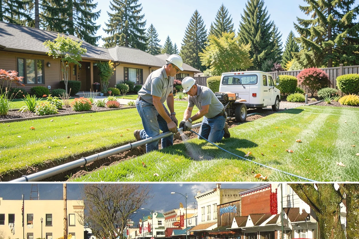 Landscape Edging Installation in Arlington, Snohomish County, WA - Can be installed year-round.