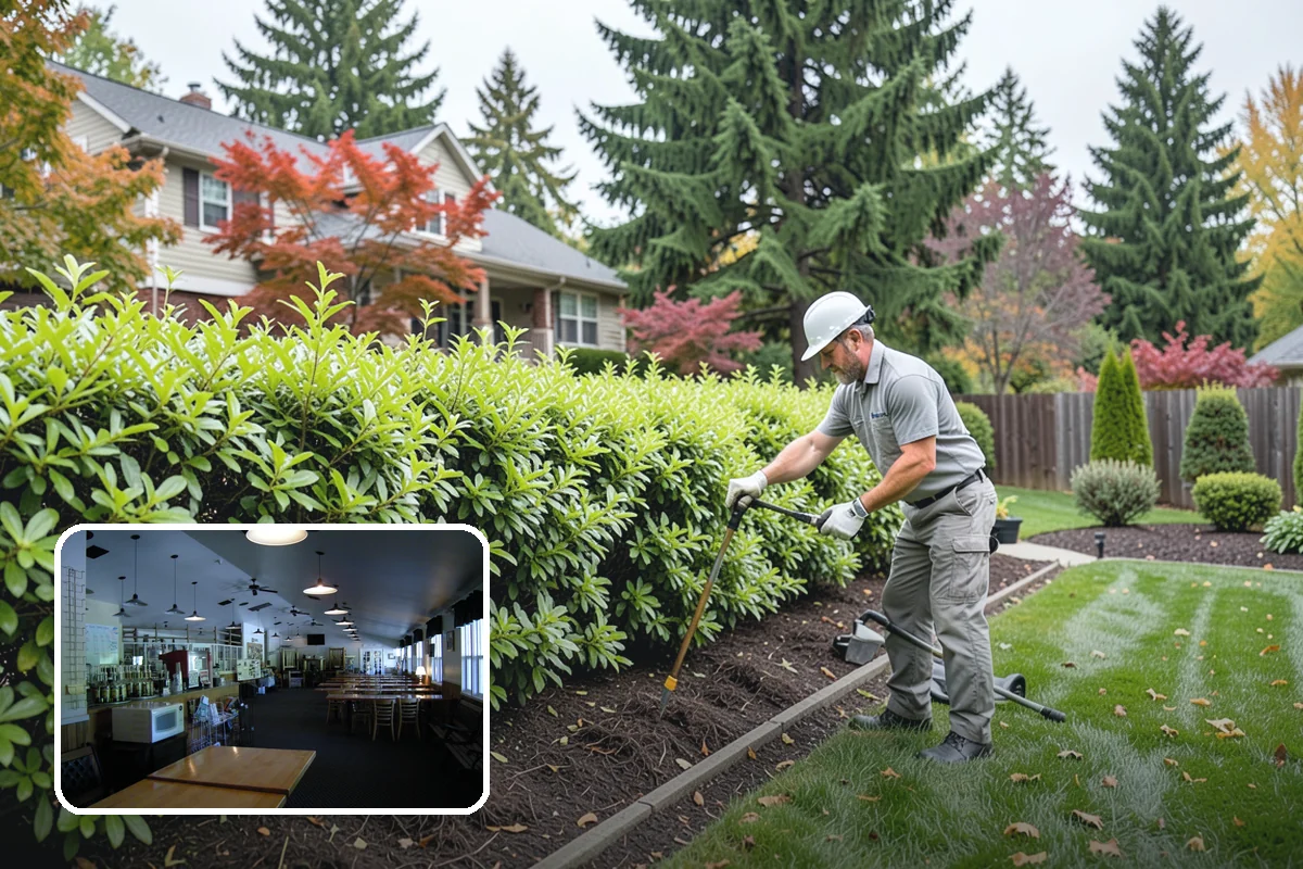 Landscape Edging Installation in Black Diamond, King County, WA - Crisp, defined lines between lawn and beds