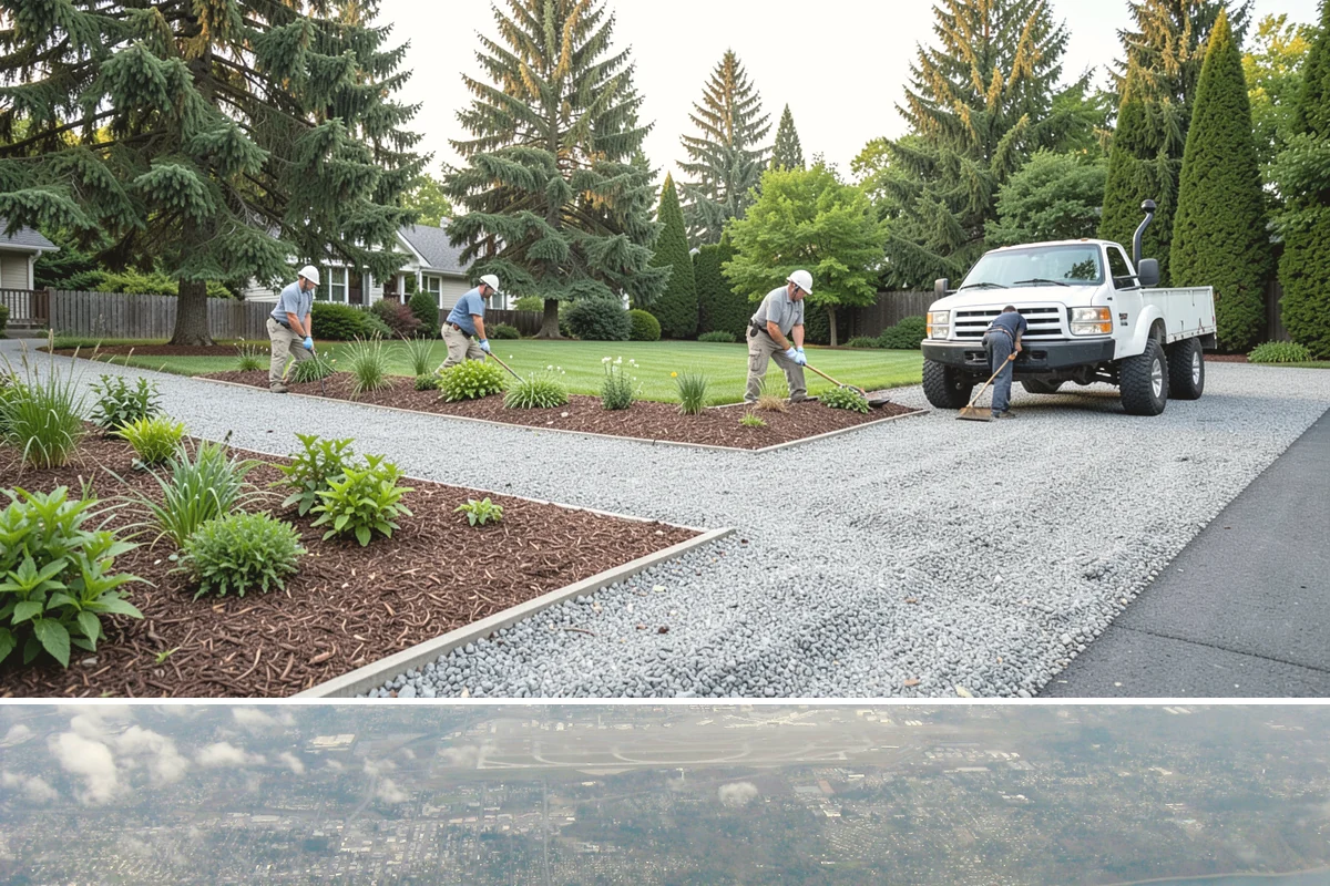 Landscape Edging Installation in Burien, King County, WA - Can be installed year-round.