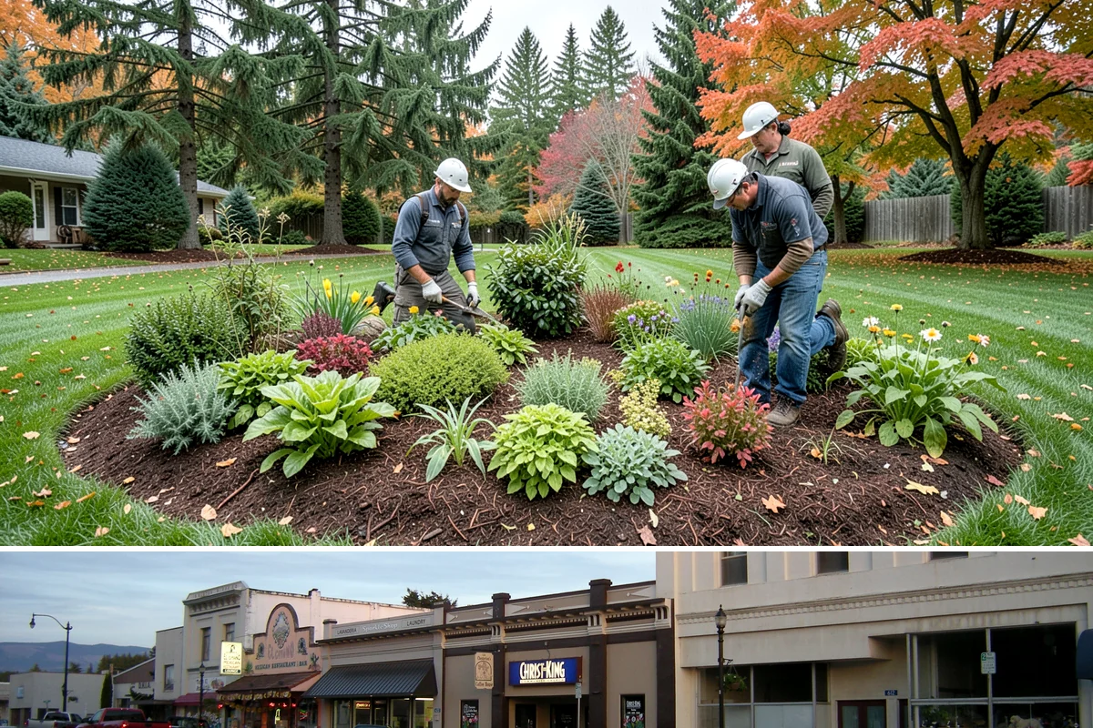 Landscape Edging Installation in Burlington, Skagit County, WA - Can be installed year-round.