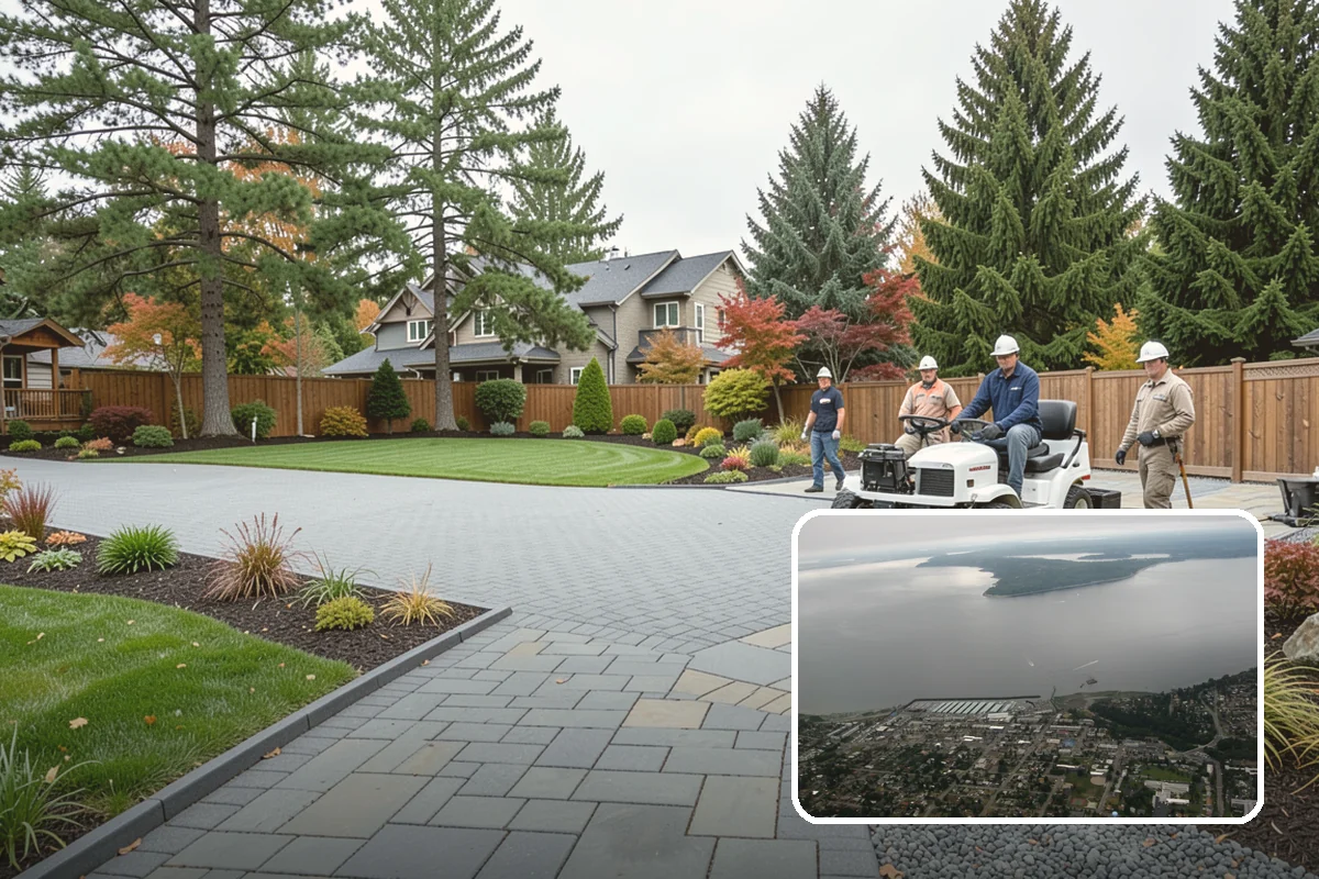 Landscape Edging Installation in Des Moines, King County, WA - Crisp, defined lines between lawn and beds