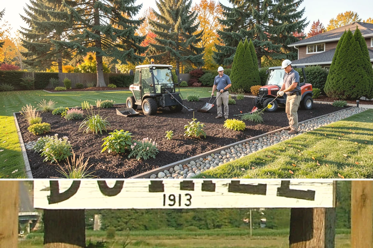 Landscape Edging Installation in Duvall, King County, WA - Can be installed year-round.