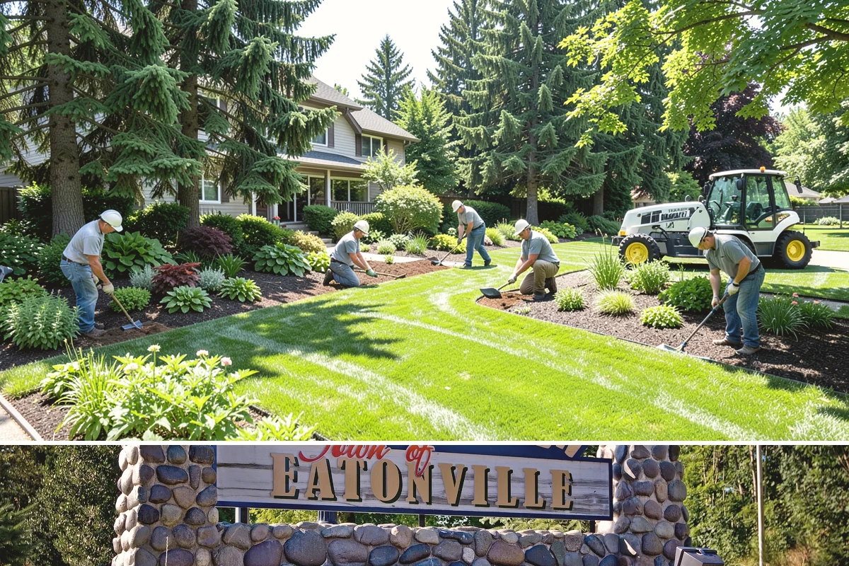 Landscape Edging Installation in Eatonville, Pierce County, WA - Can be installed year-round.