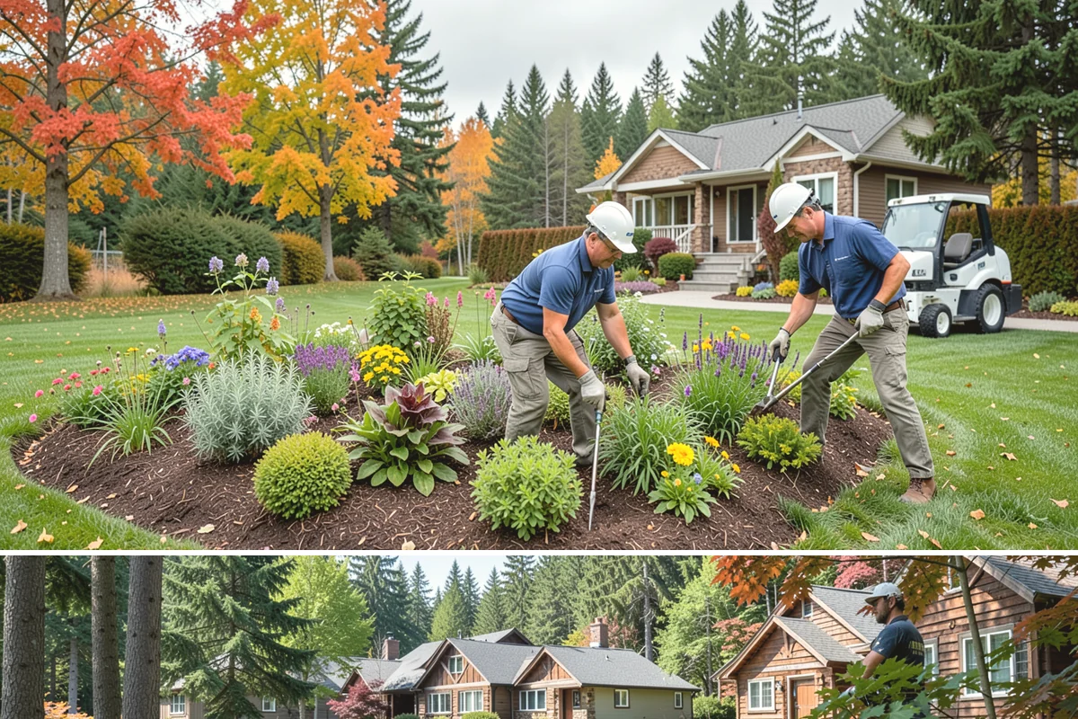 Landscape Edging Installation in Edgewood, Pierce County, WA - Can be installed year-round.