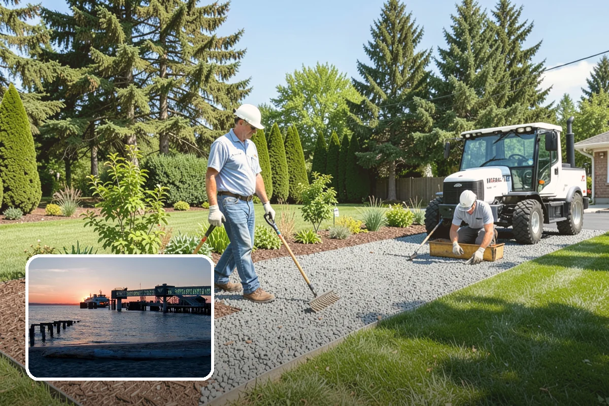 Landscape Edging Installation in Edmonds, Snohomish County, WA - Crisp, defined lines between lawn and beds