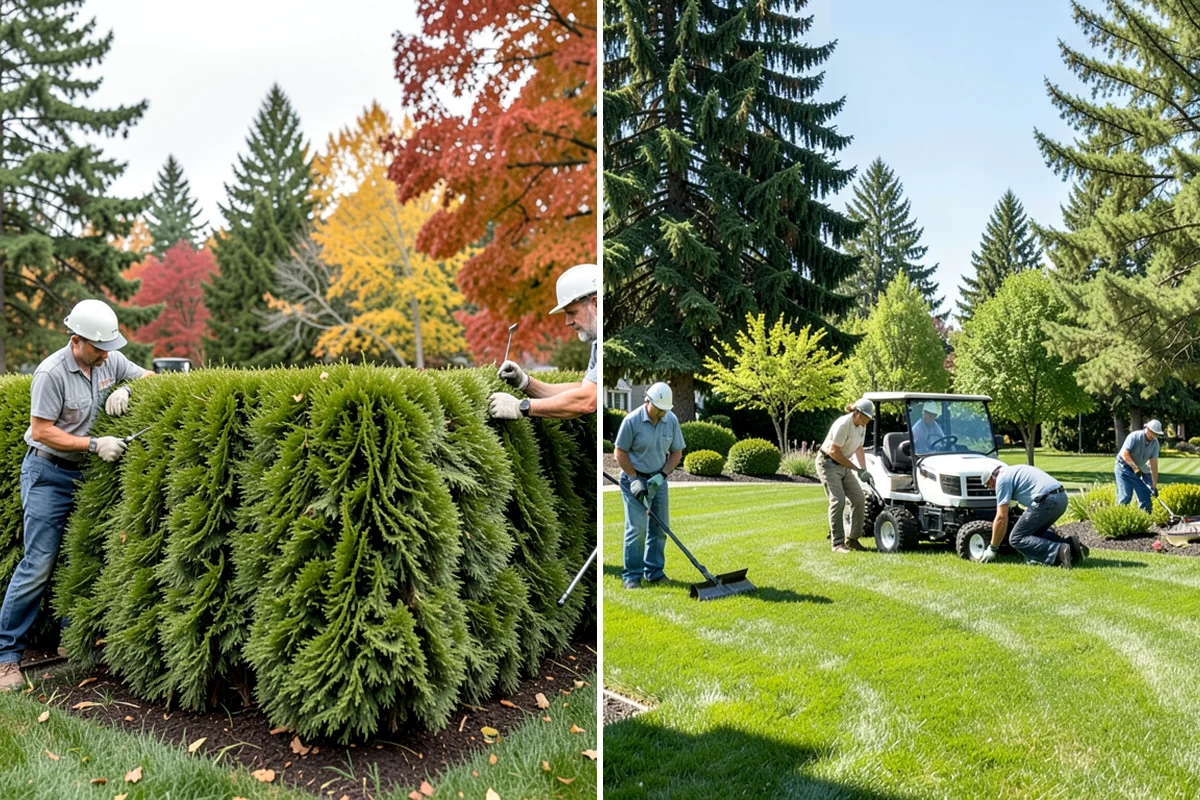 Landscape Edging Installation in Everett, Snohomish County, WA - Lay out the edge lines along beds