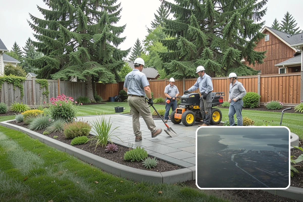 Landscape Edging Installation in Fife, Pierce County, WA - Crisp, defined lines between lawn and beds