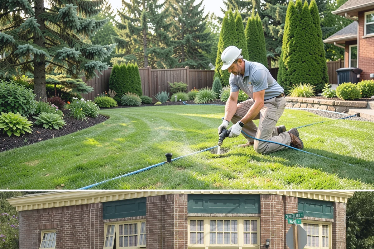 Landscape Edging Installation in Hamilton, Skagit County, WA - Can be installed year-round.