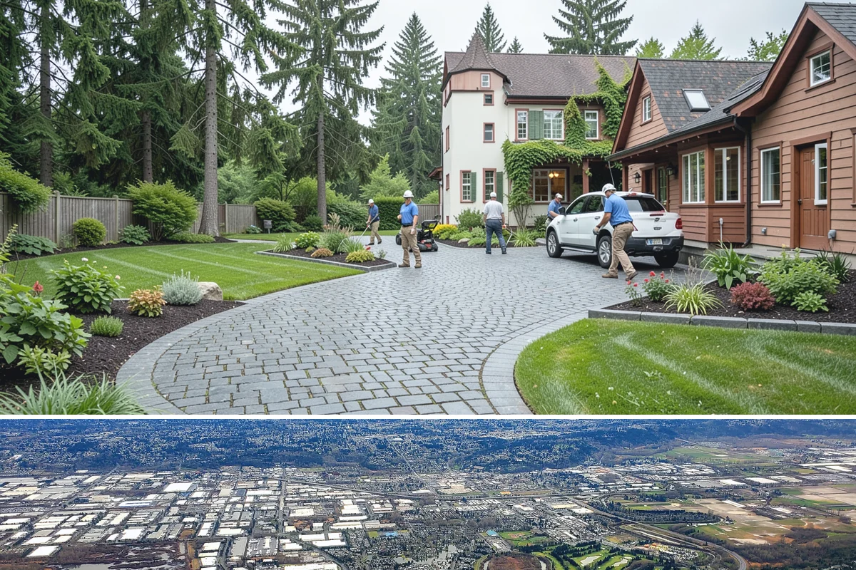 Landscape Edging Installation in Kent, King County, WA - Can be installed year-round.