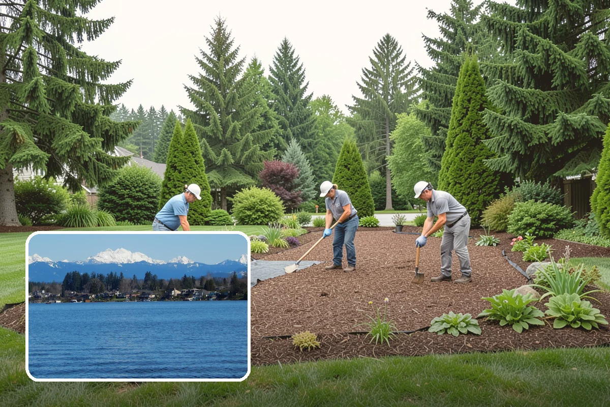 Landscape Edging Installation in Lake Stevens, Snohomish County, WA - Crisp, defined lines between lawn and beds