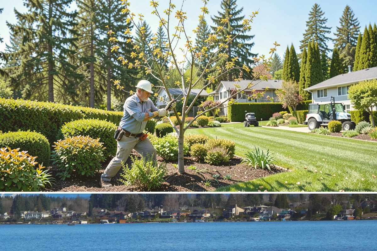 Landscape Edging Installation in Lake Stevens, Snohomish County, WA - Can be installed year-round.