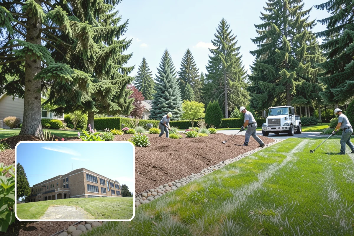 Landscape Edging Installation in Maple Valley, King County, WA - Crisp, defined lines between lawn and beds