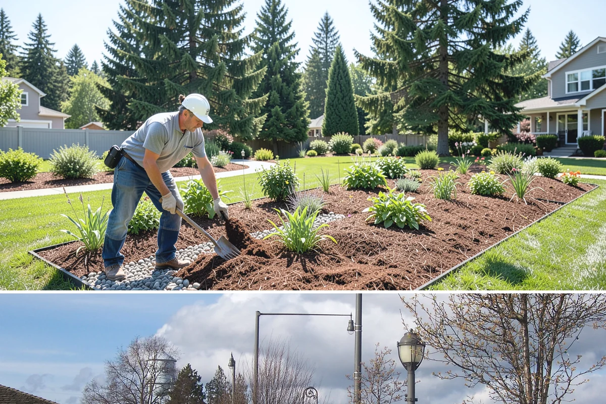 Landscape Edging Installation in Marysville, Snohomish County, WA - Can be installed year-round.