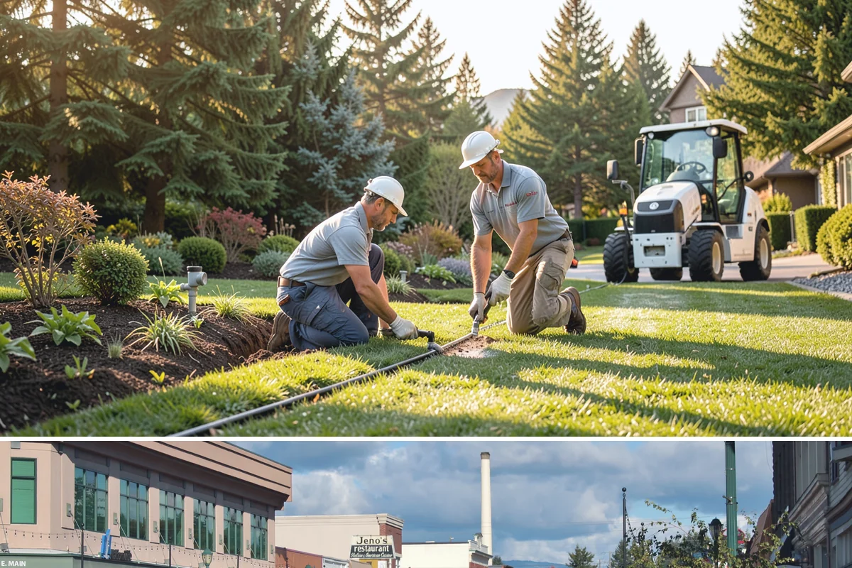 Landscape Edging Installation in Monroe, Snohomish County, WA - Can be installed year-round.