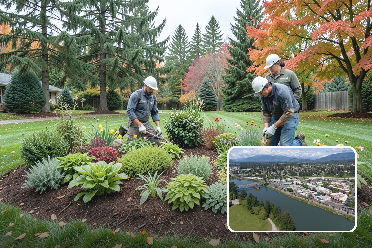 Landscape Edging Installation in Mount Vernon, Skagit County, WA - Crisp, defined lines between lawn and beds