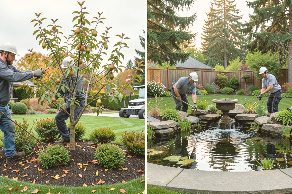 Landscape Edging Installation in Mount Vernon, Skagit County, WA - Lay out the edge lines along beds